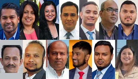 যুক্তরাষ্ট্রে নগর ও অঙ্গরাজ্যের পার্লামেন্ট নির্বাচনে ১৩ বাংলাদেশির জয়
