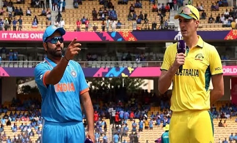 টস জিতে ভারতকে ব্যাটিংয়ে পাঠালো অস্ট্রেলিয়া