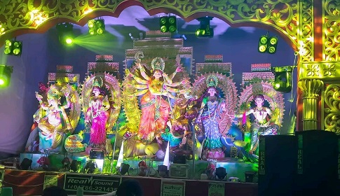 মাগুরায় কাত্যায়নী পূজা ঘিরে উৎসবের আমেজ