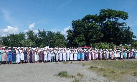 নগরকান্দায় নির্মিত হচ্ছে ঐতিহাসিক বাবরি মসজিদ