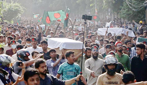 গণ-অভ্যুত্থানে নিহত অজ্ঞাত ৬ মরদেহের সন্ধান 