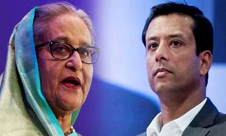 শেখ হাসিনার সঙ্গে দেখা করতে ভারতে আসছেন জয়
