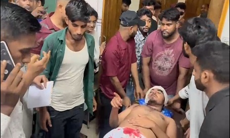 মাদারীপুরে এনসিপির কর্মীসভায় জেলা বৈষম্যবিরোধী ছাত্র আন্দোলনের নেতাকে হাতুড়িপেটা