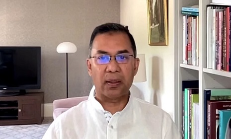 গুমের শিকার বাবার সন্তানের কান্নায় কাঁদলেন তারেক রহমান