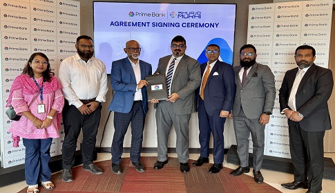 প্রাইম ব্যাংক ও সার্টো ও সূর্যমুখীর মধ্যে চুক্তি স্বাক্ষর
