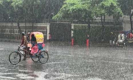 ২৪ ঘণ্টায় ৩ বিভাগে অতি ভারী বর্ষণের আভাস