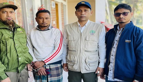 হরিণের ১০২ কেজি মাংসসহ শিকারী আটক, এক বছরের সশ্রম কারাদণ্ড