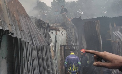 ফুলপুরে ভয়াবহ অগ্নিকাণ্ড