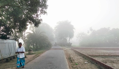 সালথায় হাড় কাঁপানো শীতে নাজেহাল জনজীবন