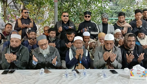 শ্রীনগরে খালেদা জিয়ার মৃত্যুতে কোরআন খতম ও দোয়া মাহফিল