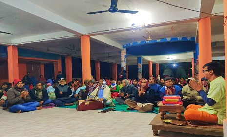 বেগম খালেদা জিয়ার আত্মার শান্তি কামনায় কাপ্তাইয়ে হিন্দু ছাত্র ফোরামের প্রার্থনা সভা