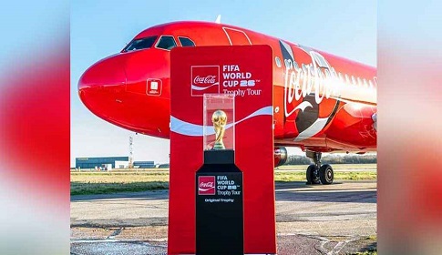 বিশ্বকাপ ট্রফি এখন রিয়াদে, অপেক্ষায় বাংলাদেশ