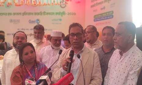 ‘সব শিশুর টিকা নিশ্চিত করতে পারলে আমরা নিরাপদ’