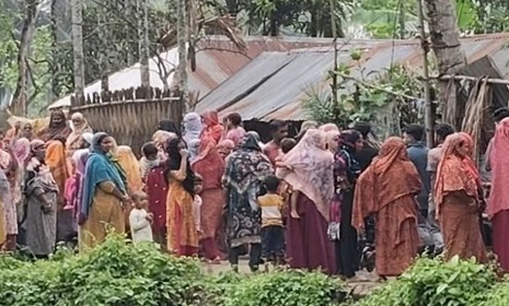 তিন মাসের শিশুকে গলায় গামছা পেঁচিয়ে হত্যা, আটক মা