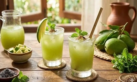 গরমে প্রশান্তি দেবে আম পোড়া শরবত