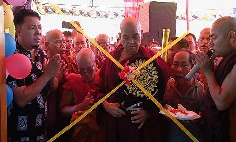 কাপ্তাইয়ে উৎসবমুখর পরিবেশে ভেলাফা পাড়া বৌদ্ধ বিহারের শুভ উদ্বোধন