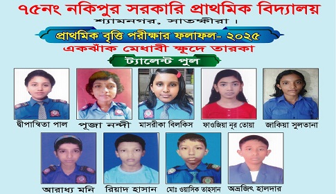 প্রাথমিক বৃত্তিতে নকিপুর সরকারি প্রাথমিক বিদ্যালয়ের সাফল্য