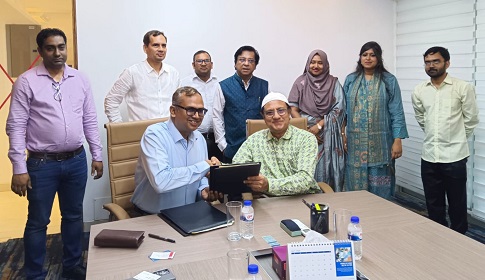 গোবিপ্রবি ও ডেনিম্যাক লিমিটেডের মধ্যে চুক্তি 