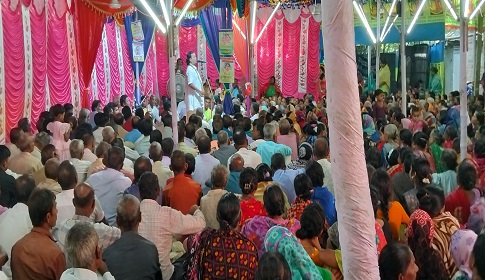সোনাতলায় তিন দিনব্যাপী ১৬ প্রহরব্যাপী লীলা কীর্তন অনুষ্ঠিত