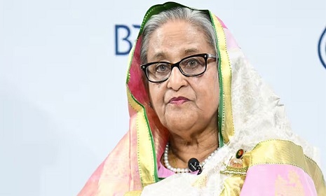 ‌‘শেখ হাসিনার বক্তব্য প্রচার করলে ব্যবস্থা নেবে সরকার’
