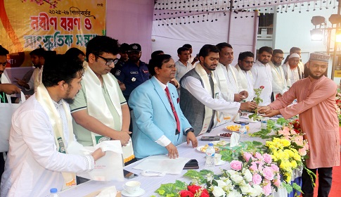 গোবিপ্রবিতে ছাত্র অধিকার পরিষদের নবীনবরণ অনুষ্ঠিত 