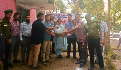কাপ্তাইয়ে রাজস্ব বাজেটের আওতায় ১৬টি জলাশয়ে মাছের পোনা অবমুক্তি