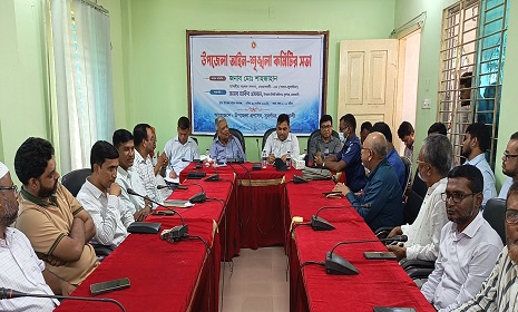 সুবর্ণচরে আইন শৃঙ্খলা সভা ও বাজার উন্নয়ন কাজের ভিত্তিপ্রস্তর স্থাপন