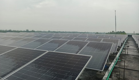 ঠাকুরগাঁওয়ে ৩২২ কিলোওয়াট সোলার প্যানেল উদ্বোধন