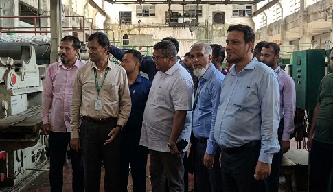 চন্দ্রঘোনা কেপিএমে কাঁচামাল ইন্ডাস্ট্রি স্থাপনের আশাবাদ বিসিআইসি চেয়ারম্যানের