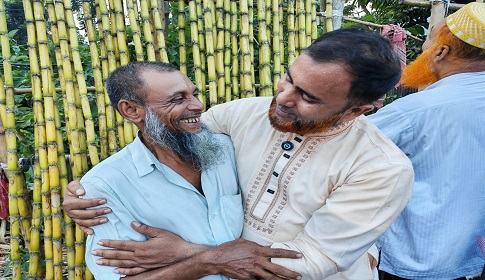কোটালীপাড়ায় সম্ভাব্য ইউপি চেয়ারম্যান প্রার্থীর গণসংযোগ