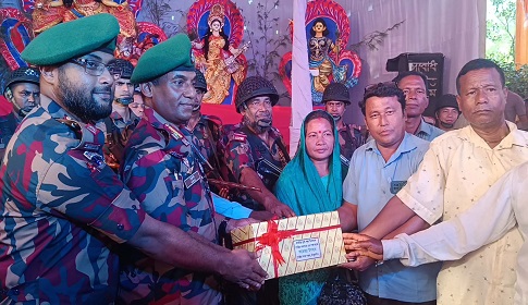 উত্তরের তিন জেলায় ১৫১ পূজামণ্ডপের নিরাপত্তায় বিজিবির ২৩ প্লাটুন বিজিবি