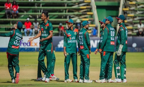ত্রিদেশীয় সিরিজে বড় হার দিয়ে শুরু বাংলাদেশের