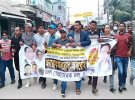 জামালপুরে স্বেচ্ছাসেবক দলের ঝটিকা মিছিল