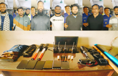 মহাসড়কে পাজেরো নিয়ে ডাকাতির চেষ্টা, শর্টগানসহ গ্রেপ্তার ৭