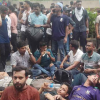 পুলিশের টিয়ারগ্যাস-লাঠিচার্জে আহত জবির ২৫ শিক্ষার্থী ঢামেকে