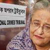শেখ হাসিনার বিরুদ্ধে ট্রাইব্যুনালে আনুষ্ঠানিক অভিযোগ দাখিল