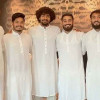 শাহবাগে ঈদের নামাজ পড়লেন হামজা-জামালরা
