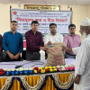 সালথায় বিনামুল্যে ধানের বীজ, সার ও নারিকেল চারা বিতরণ