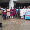 গোপালগঞ্জ প্রযুক্তি বিশ্ববিদ্যালয়ে জুলাই আন্দোলনে বিরোধী শিক্ষকদের পদোন্নতির প্রতিবাদে অবস্থান কর্মসূচী