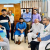 হাসপাতাল থেকে বাসায় ফিরলেন সাংবাদিক নেতা কাদের গনি চৌধুরী 