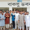 বাকসু নির্বাচনের দাবিতে শিক্ষার্থীদের বিক্ষোভ