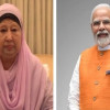 খালেদা জিয়ার জন্য মোদির প্রার্থনা