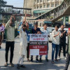 <p>স্বরাষ্ট্র উপদেষ্টার পদত্যাগ দাবিতে শাহবাগ ব্লকেড&nbsp;</p>