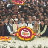 <p>জিয়াউর রহমানের ৯০তম জন্মদিনে সমাধিতে বিএনপির শ্রদ্ধা</p>