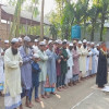 কুড়িগ্রামের ৬ গ্রামে ঈদের জামাত অনুষ্ঠিত
