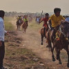 নড়াইলে ঘোড়দৌড় প্রতিযোগিতায় হাজারো মানুষের ঢল