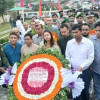 ফরিদপুরে বীর শহীদদের প্রতি শ্রদ্ধা নিবেদন