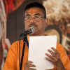 <p>শপথ নিলেন শুভেন্দু অধিকারী</p>