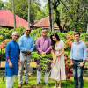 ছুটি রিসোর্টের আয়োজনে বৃক্ষরোপণে মিম