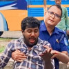 অটো চালকের নাক ফাটালেন ট্রাফিক ইন্সপেক্টর!